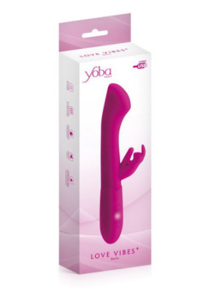 Vibromasseur rabbit Bella rose USB large tête point G 10 programmes - CC531065